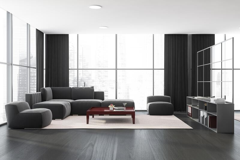 black floor tiles for living room