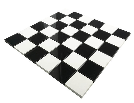 Black and White Square Mosaic丨MC3030-4848C