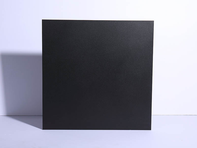 Solid Black Lappato Porcelain Tiles丨BMP6001